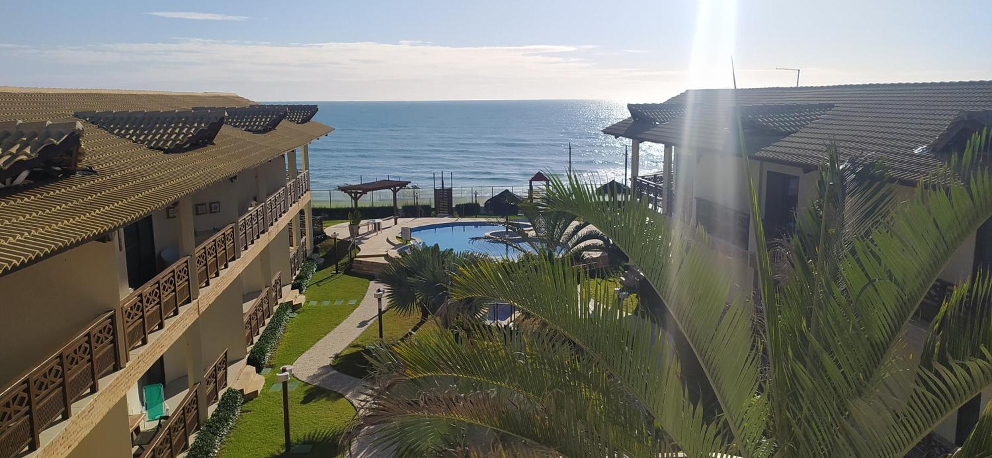 The Fountains 110 - Apartamento Em Lindo Condominio Pe Na Areia Da Praia Das Fontes Em Beberibe - Ce Exterior foto